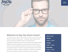 Tablet Screenshot of keycityvision.com